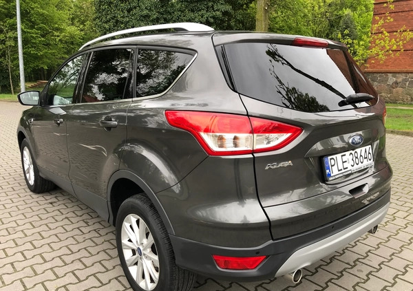 Ford Kuga cena 63800 przebieg: 85584, rok produkcji 2016 z Sieradz małe 781